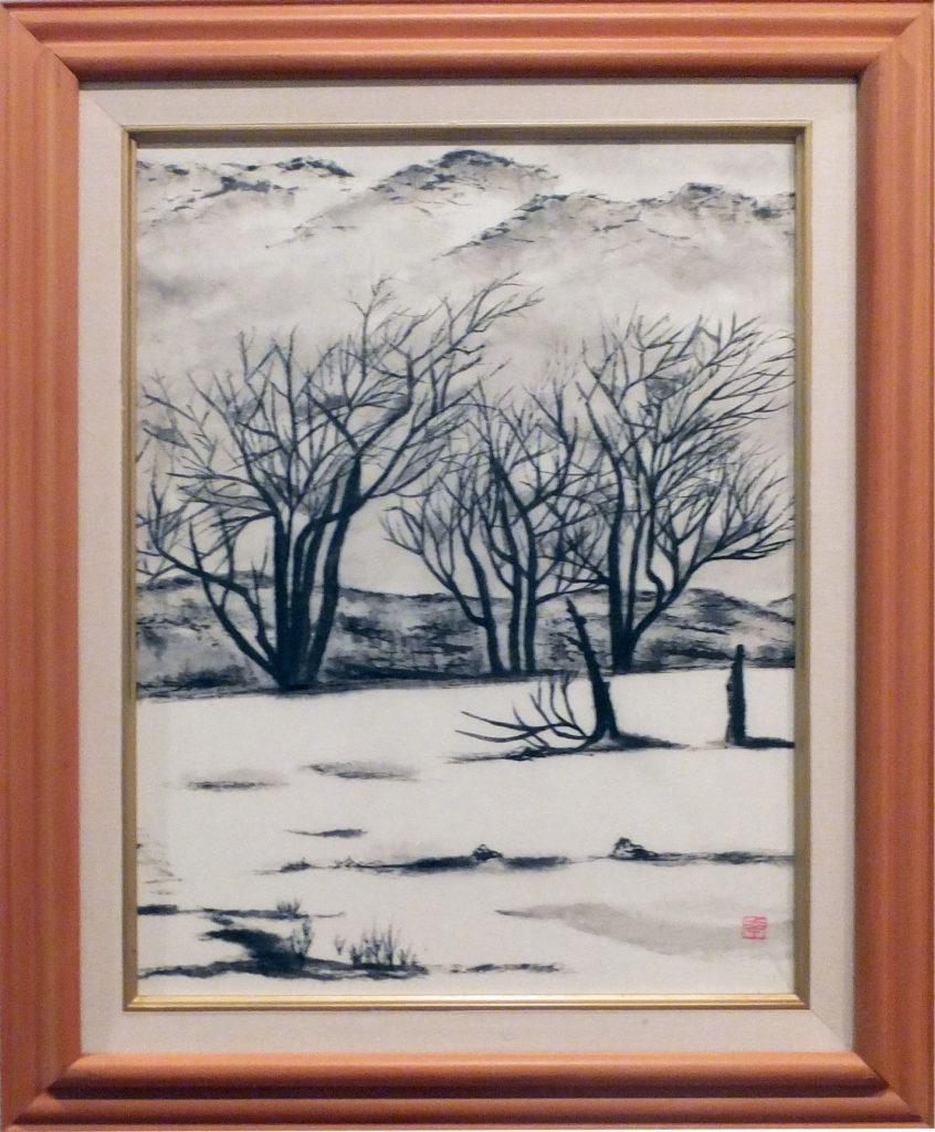 042 「新雪の平原」鈴木幸子
