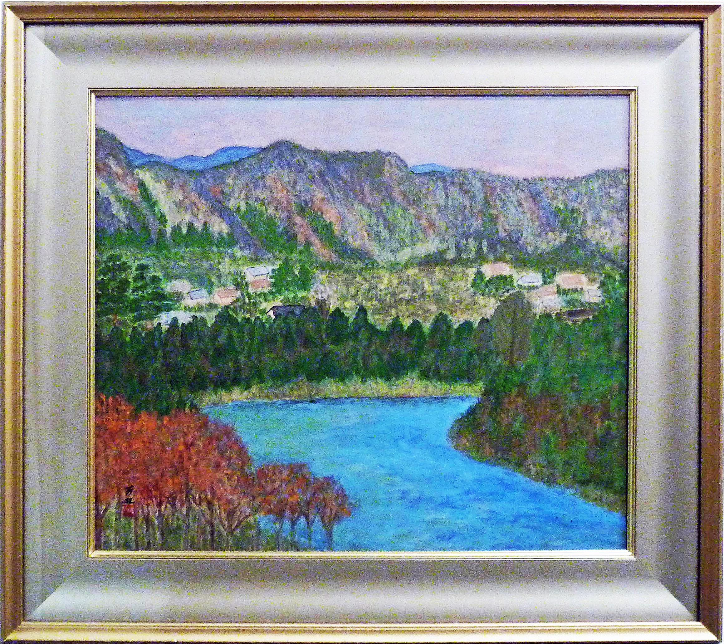 059 「城山湖」 伊藤芳江