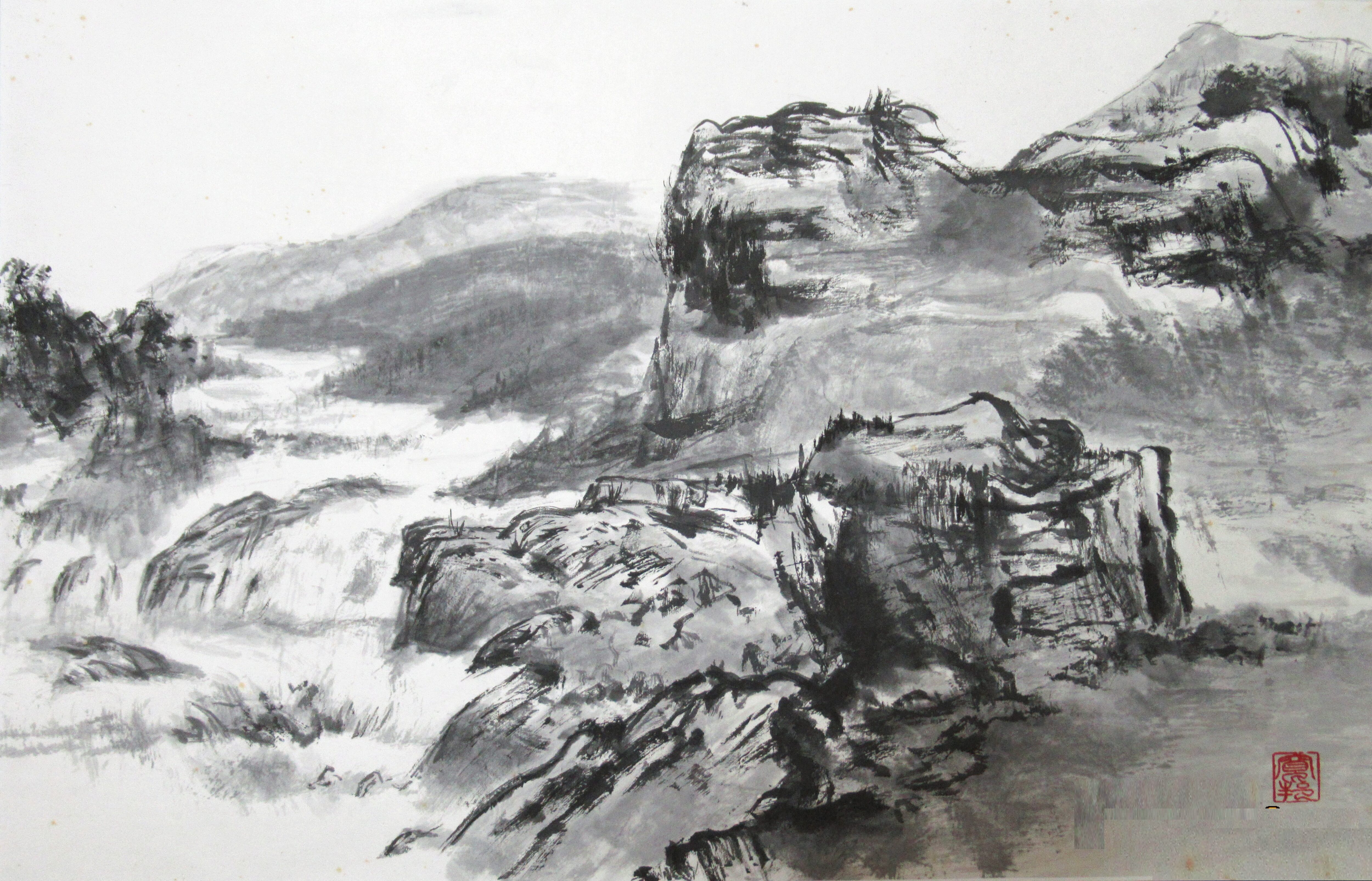 「荒野」 杉谷寛邦