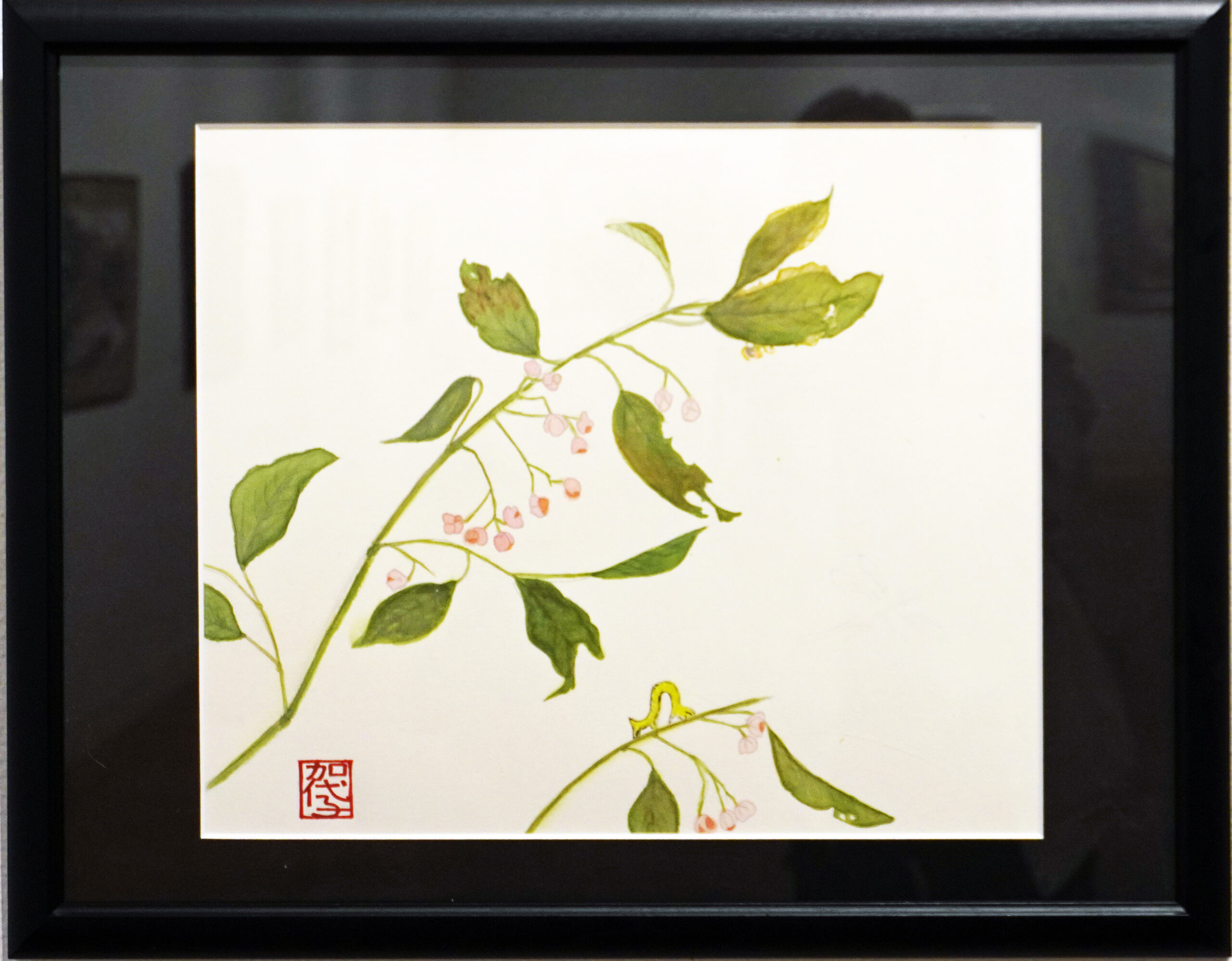10 「しゃくとり虫」F8 小澤加代子